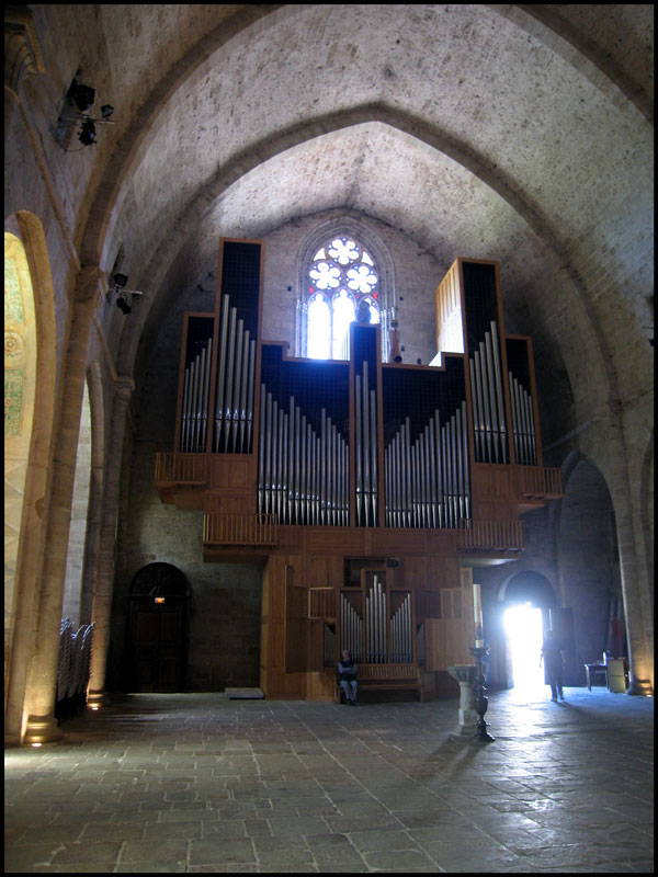 Abbaye Sylvanès Eglise Orgue