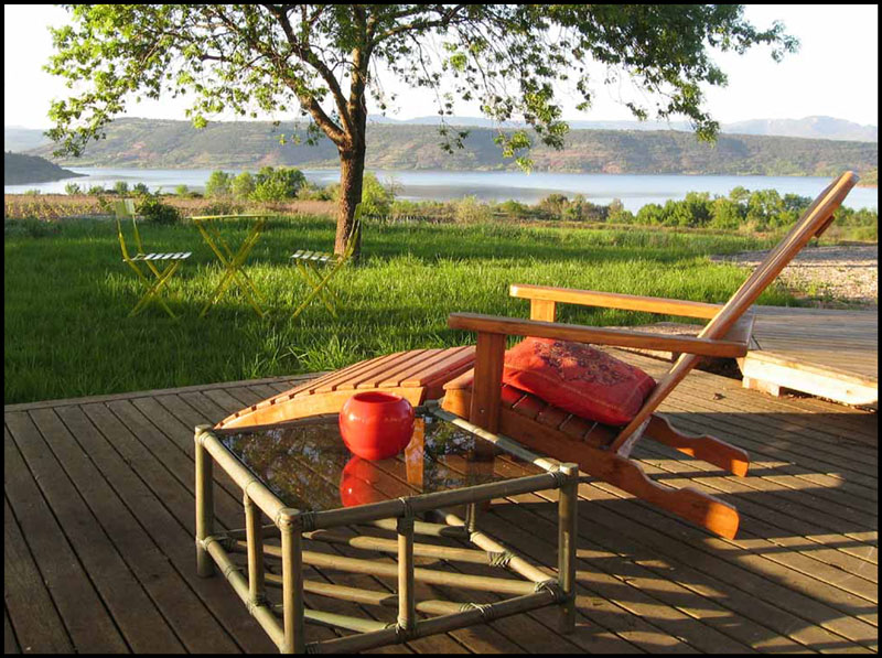 terrasse et jardin